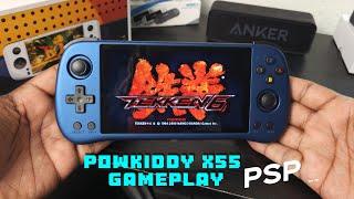 Powkiddy X55 Gamplay - Ps1, Psp, N64 (Straight out the box Test)