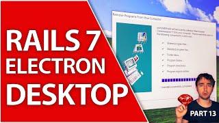 Create A Desktop Installer For Rails 7 App With Electron | Turbochat Part 13