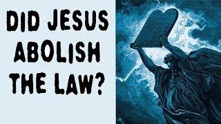 Did Jesus abolish the law of Moses? Sam Shamoun