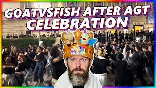 CELEBRATION! After America's Got Talent with GoatVsFish!!