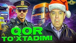 UZBEKISTONGA FURADA! QOR TOXTADIMI? / JANJAL BO'LDI GAI SHTRAF BO'SDI / ROMA AKA EURO TRUCK 2