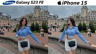 Samsung Galaxy S23 FE vs iPhone 15 Camera Test