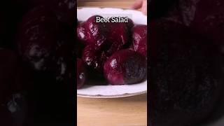 Healthy beet salad