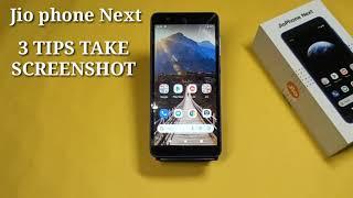 How To Take Screenshot in JioPhone Next | 3 Tips Screenshot लेने के Jio Phone Next में