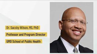 Dr. Sacoby Wilson In Coversation With PERVADE - June 7, 2022 | UMD iSchool