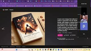 how to make book cover with prompt for amazon kdp | cover making with copilot and ideogram with AI