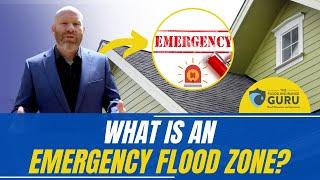 What Is An Emergency Flood Zone?