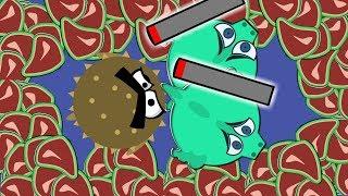 DOUBLE KILL WITH PUFFERFISH // Mope.io trolling & funny moments // Cat Origins
