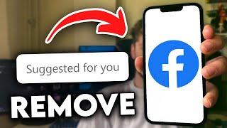 How to Remove Suggested For You on Facebook (EASY!)