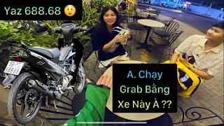 Phản Ứng Của Gái Xinh Và GoGoTv Khi Thấy Grab Chạy Yaz Hơn 900TR Đi Giao Hàng : Linh Xe Ôm z1000