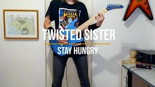 Twisted Sister  -  Stay Hungry   (Rhythm Guitar Cover) #70