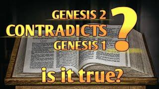 Is Genesis Chapter 2 Contradicts Genesis Chapter 1? | Genesis Contradictions | Solutions Channel