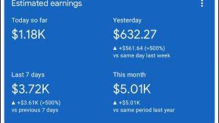 Earn $1000 Daily With Google AdSense | Adsense Loading Method 2024