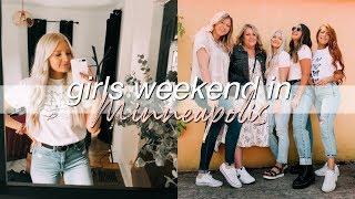 girl's weekend in minneapolis w/ my youtube besties