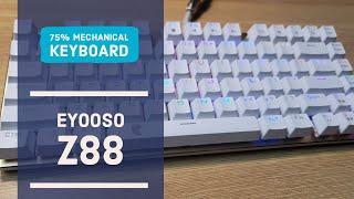 E-yooso Z88 75% Mechanical Keyboard Review