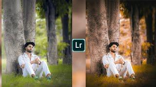 How To Create Moody Orange Lightroom Presets | FREE PRESET |