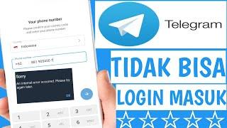 cara mengatasi tidak bisa login telegram | masalah internal telegram