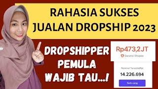 CARA MENJADI DROPSHIPPER PEMULA SUKSES JUALAN ONLINE TANPA STOK BARANG DI SHOPEE LAZADA TIKTOK DLL