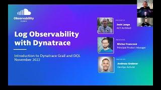 Log Observability: Introduction to Dynatrace Grail and DQL