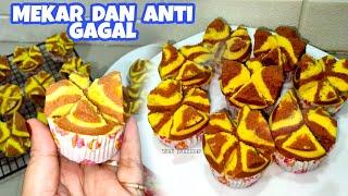 RESEP BOLU KUKUS MEKAR ANTI GAGAL