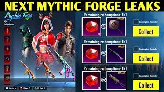 100% CONFIRM MYTHIC FORGE LEAKS | GET 3 UPGRADE GUN SKIN | BGMI A11 100 RP MYTHIC OUTFIT, HAIRSTYLE