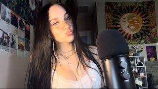 asmr mic pumping + mouth sounds & whisper rambles ️️