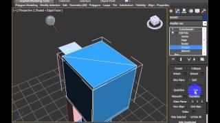 3DsMax: Polygon Modeling - Cut