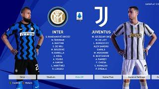 PES 2021 - Inter vs Juventus - Serie A TIM Gameplay - C.Ronaldo vs Inter