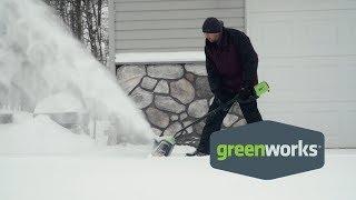 Greenworks 80-Volt, 12in, Snow Shovel