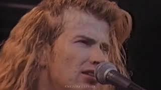 Peace sells medley Megadeth 1992 live italy