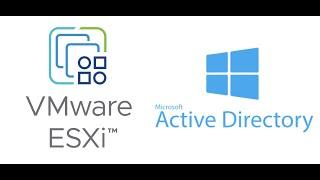 100 Join an ESXi host to an Active Directory domain (ESX Admins)