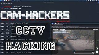 How to hack a CCTV live camera(Cam-Hackers) in Kali Linux Penetrating!