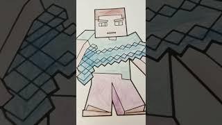 i coloured minecraft steve #steve