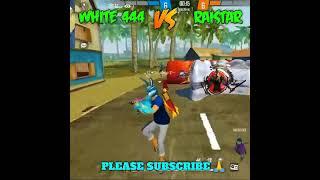 RAISTAR vs WHITE 444 || 1v1 custom match last moment || #free fire #shorts