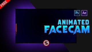 Twitch Facecam, Animated Facecam for twitch Stream, How to Create Animated Facecam PS +Ai