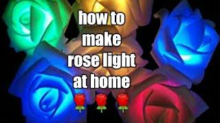 homemade multicolour rose light//dc hack//#Mr.Technical Hacker//#short