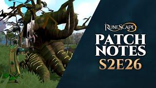 RuneScape Patch Notes #S2E26 | 25th November 2024