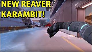 NEW REAVER 2 0 KARAMBIT | All Color Variants and there Animation | Valorant highlights | CatJett |