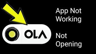 How to Fix Ola App Error App Not Working Not Opening Problem Solved