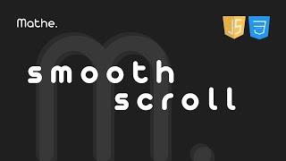 Creating a smooth scrolling experience | Really smooth scrolling page
