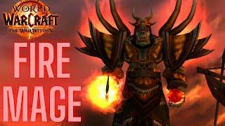 Fire Mage Leveling - GRIND to LVL 80 | World of Warcraft: The War Within