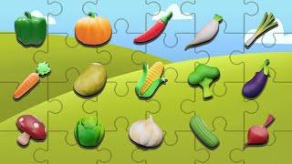 Guess the Vegetable Quiz | Educational Vegetable Puzzle for Kids | Long Version 