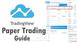 Tradingview Paper trading Tutorial