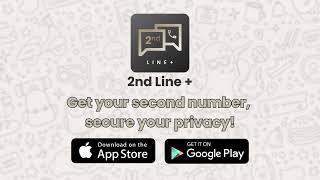 2nd Line+: Second Phone Number for SMS Verification