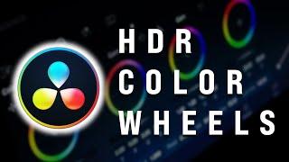 Color Grading in Davinci Resolve 17 with HDR Color Wheels