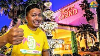 Why TUSCANY Suites & Casino is the MOST UNDERRATED Resort Just Off the LAS VEGAS Strip!