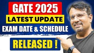 GATE 2025 Latest Update | Exam Date & Test Paper Combinations Released! | GATE Exam by GP Sir