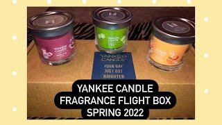 Yankee Candle Fragrance Flight Box Spring 2022 Unboxing Review! Plus Website Link!