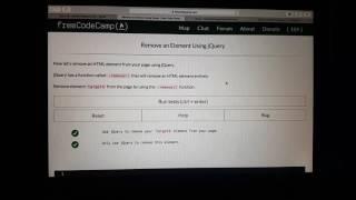 Remove an element using jquery