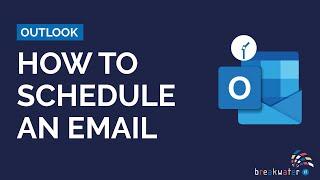 How to Schedule an Email in Outlook (Outdated - Updated Video on our Channel)